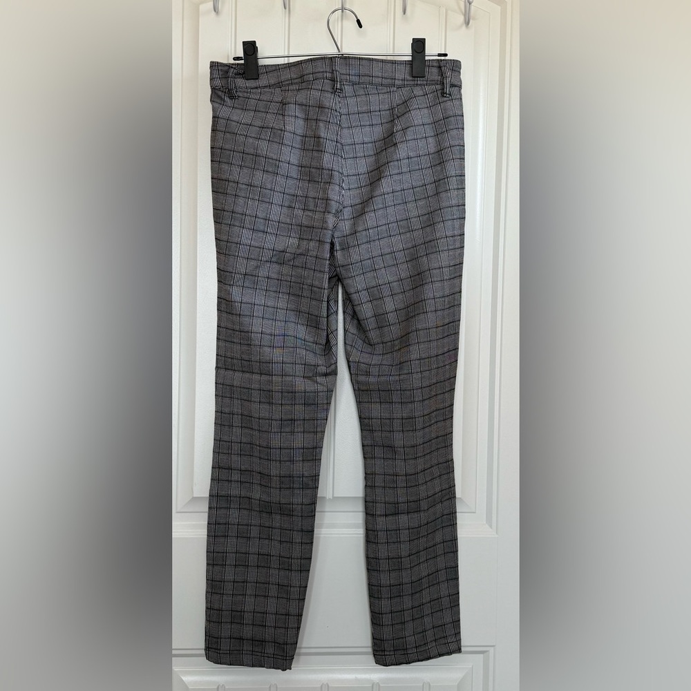 Tommy Hilfiger Straight Leg Stretch Plaid Pant, Size 8 - Picture 3 of 6
